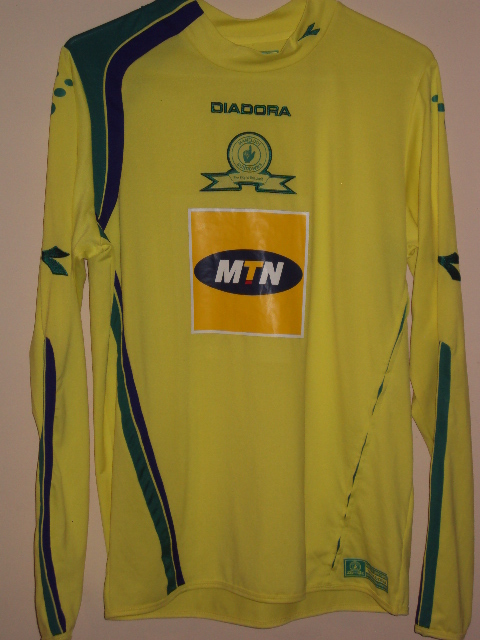 maillot mamelodi sundowns domicile 2007-2008 rétro