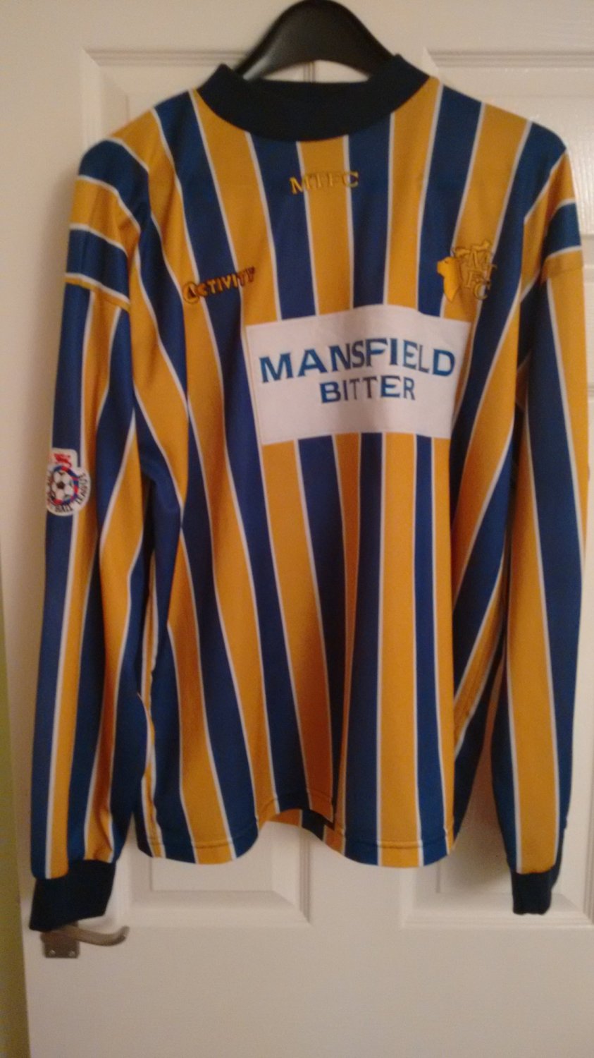 maillot mansfield town fc domicile 1994-1995 pas cher