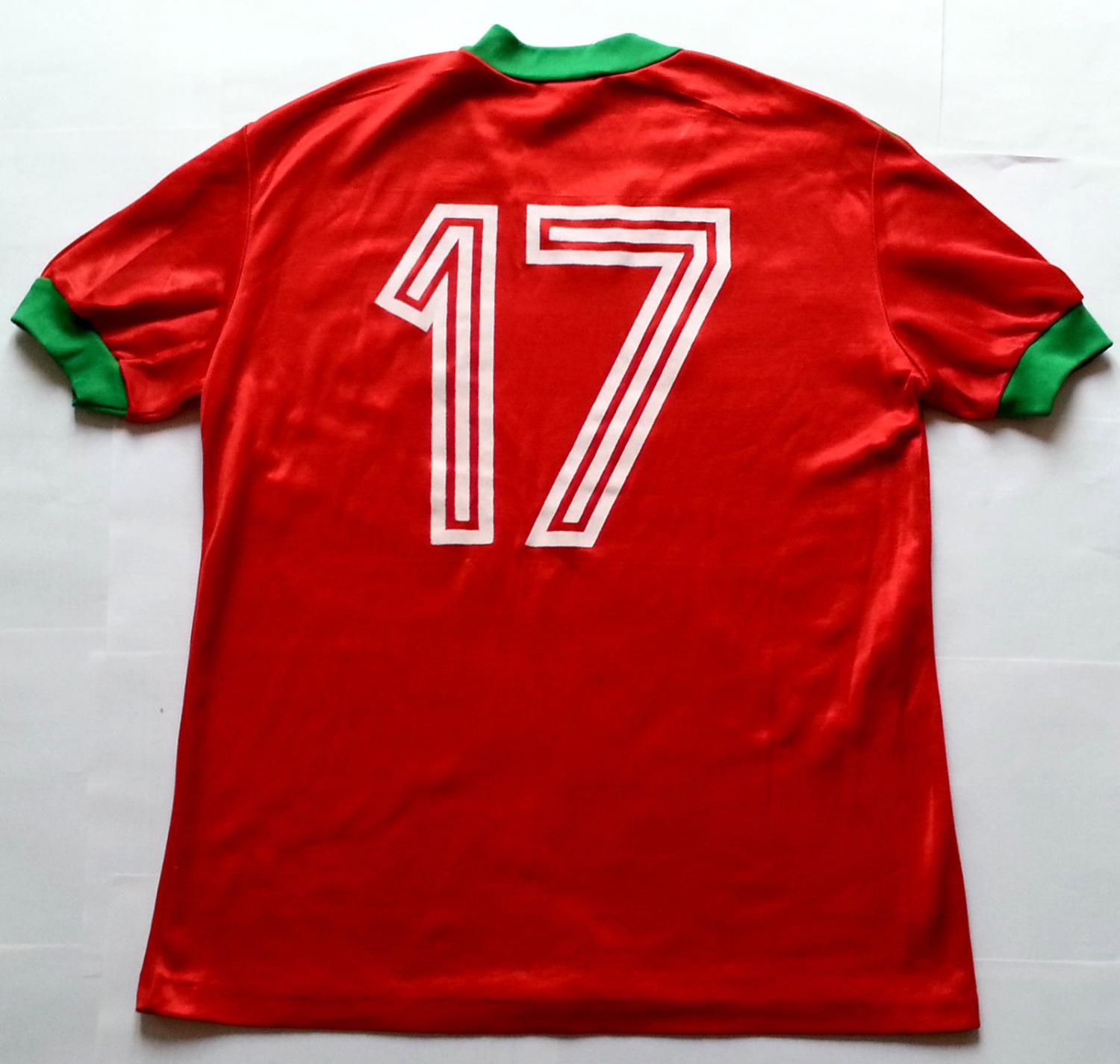 maillot maroc domicile 1986 rétro