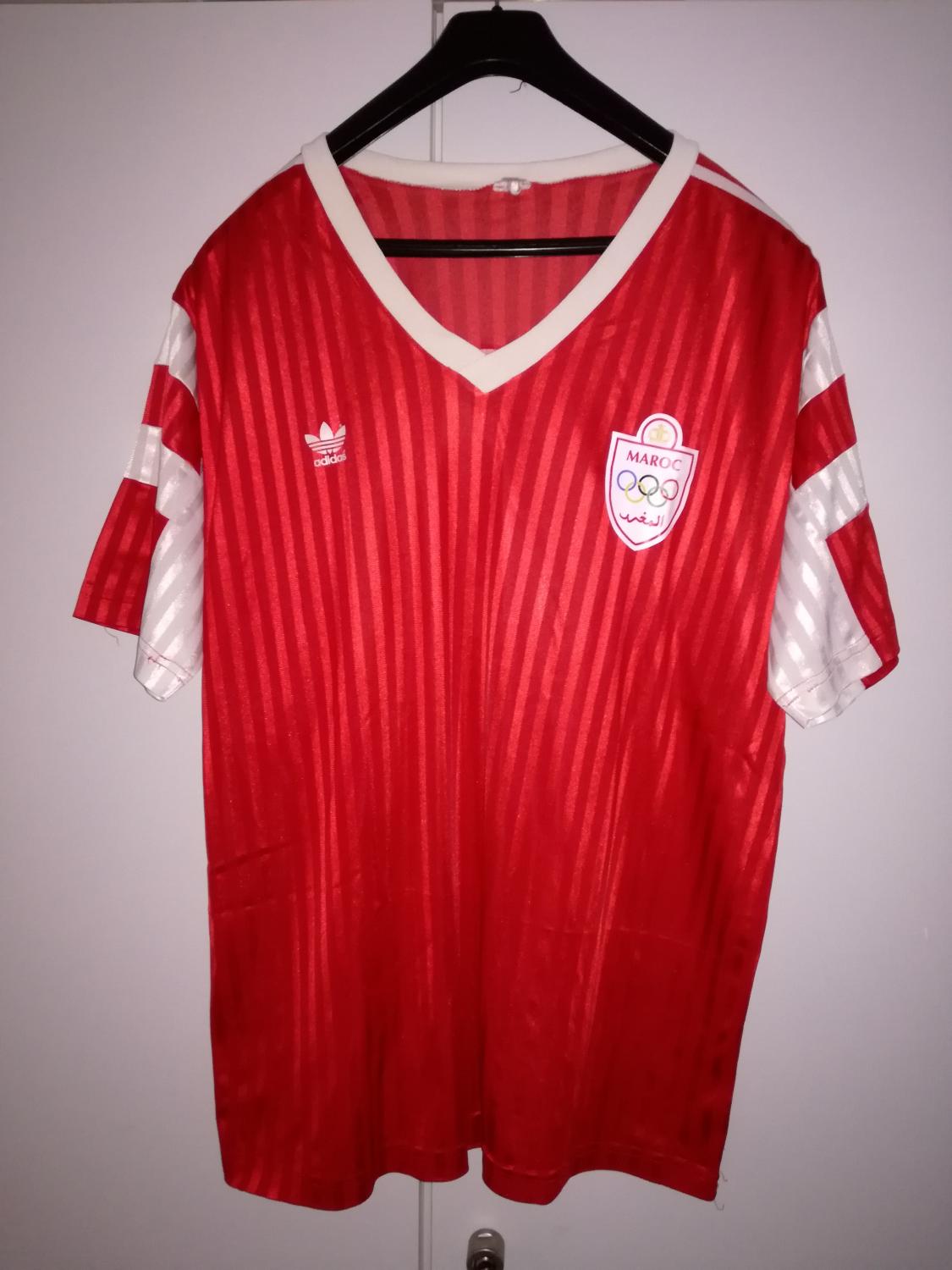 maillot maroc domicile 1991-1992 pas cher