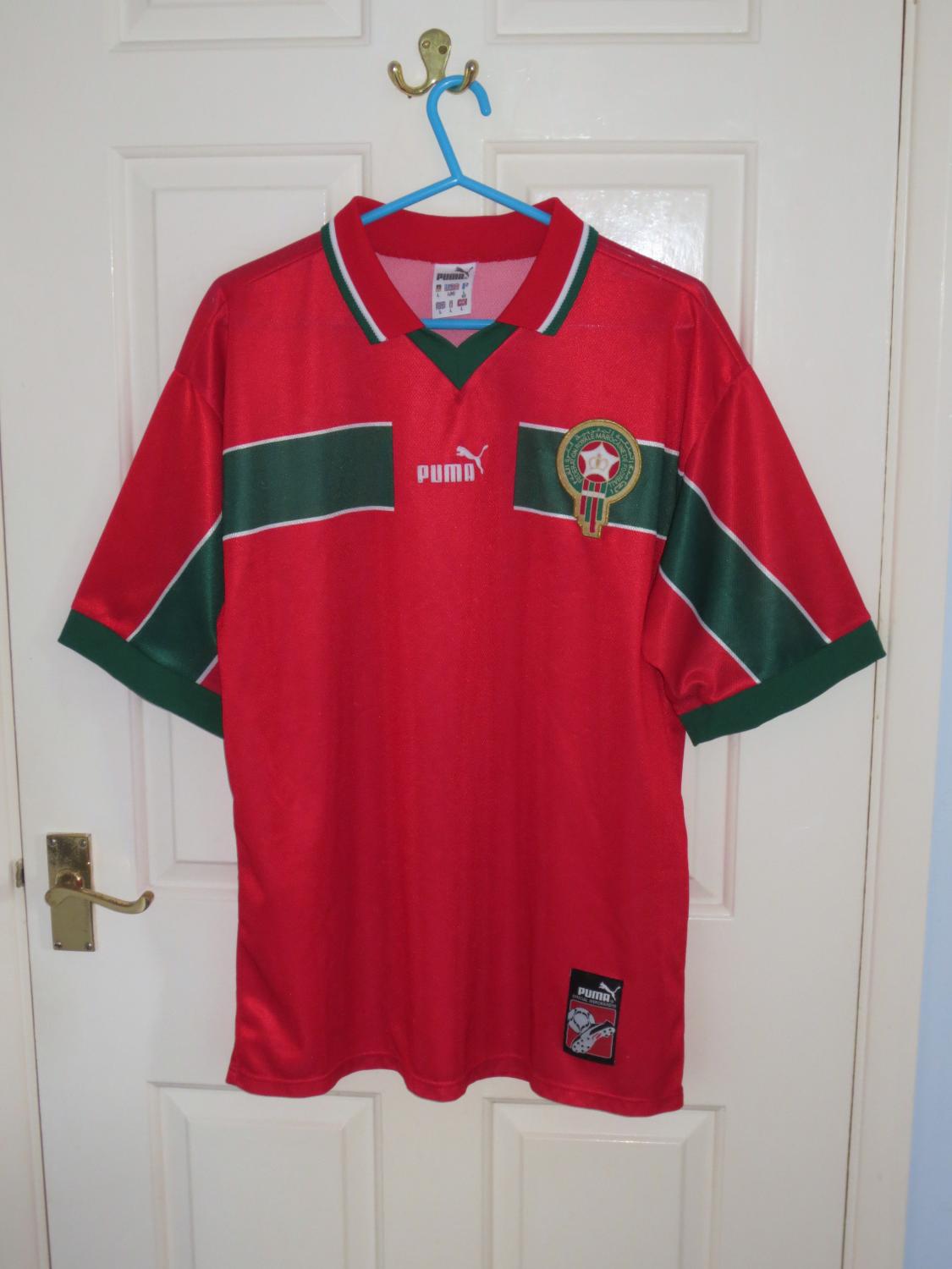 maillot maroc domicile 1998-1999 pas cher