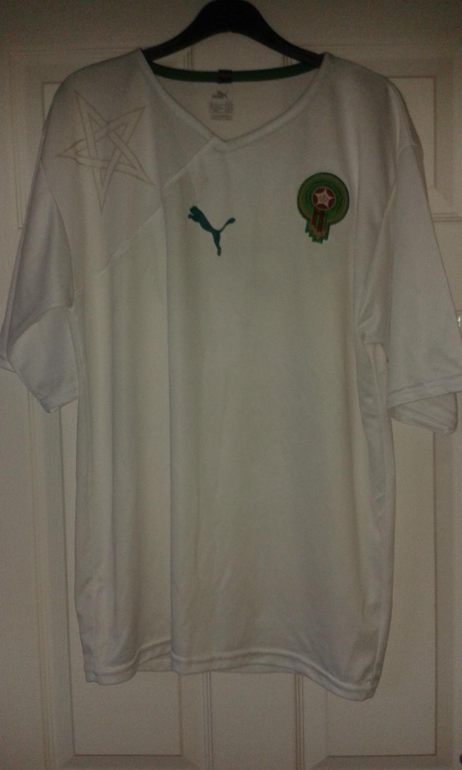 maillot maroc exterieur 2007-2009 pas cher