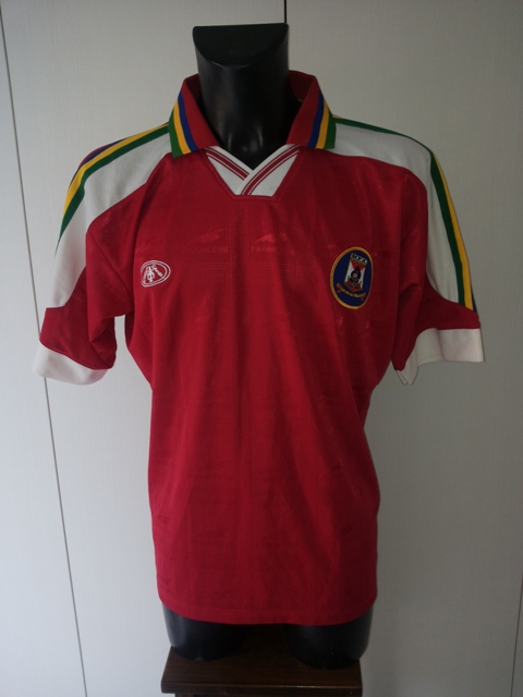 maillot maurice domicile 1998-2000 rétro