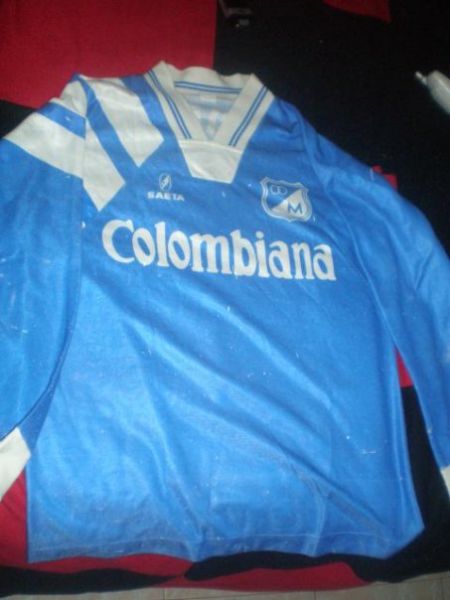 maillot millonarios domicile 1992 rétro