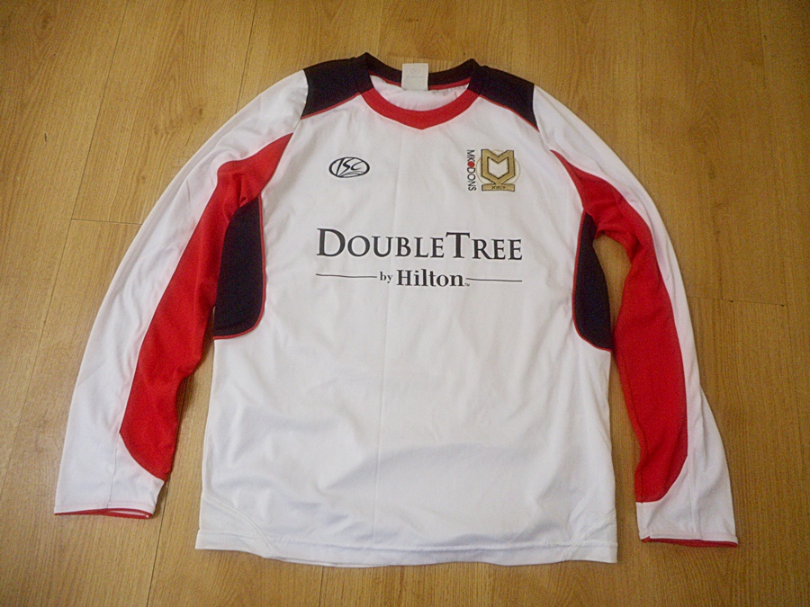 maillot milton keynes dons domicile 2010-2011 rétro