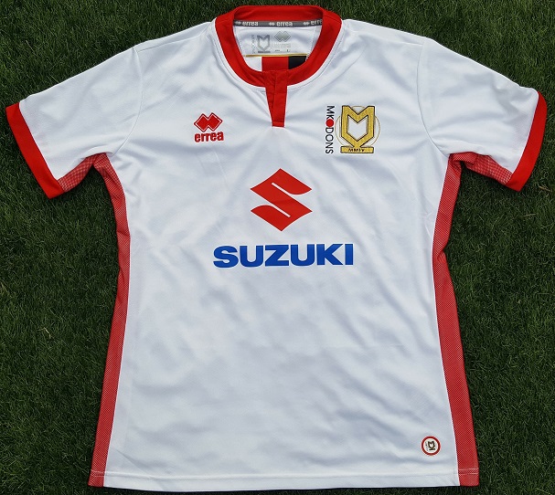 maillot milton keynes dons domicile 2017-2018 rétro