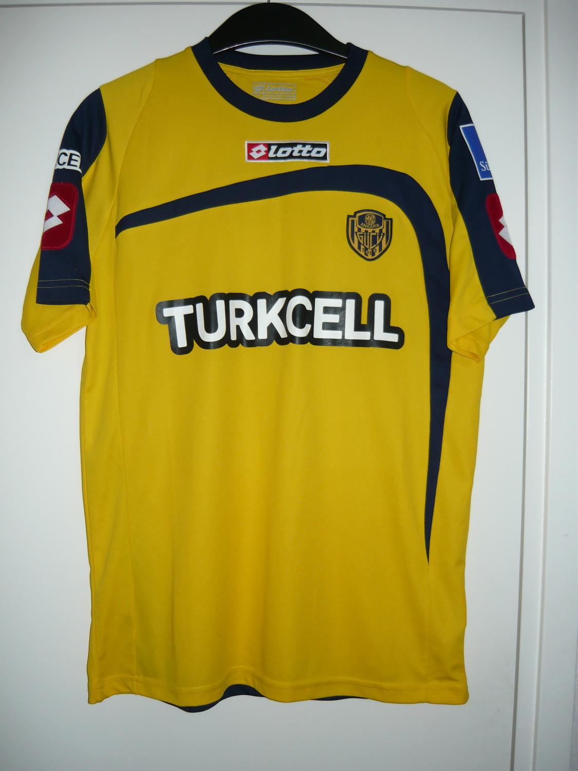 maillot mke ankaragücü domicile 2010-2011 rétro