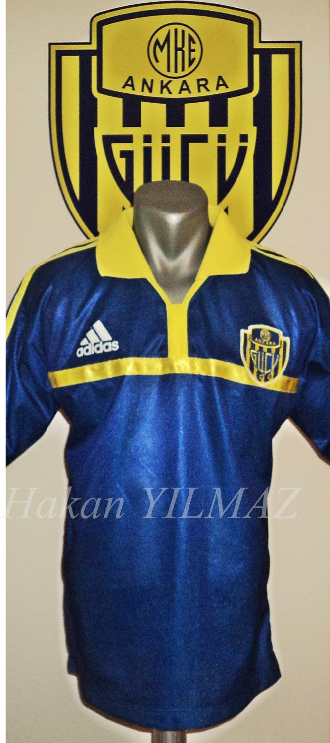 maillot mke ankaragücü particulier 2000-2001 pas cher