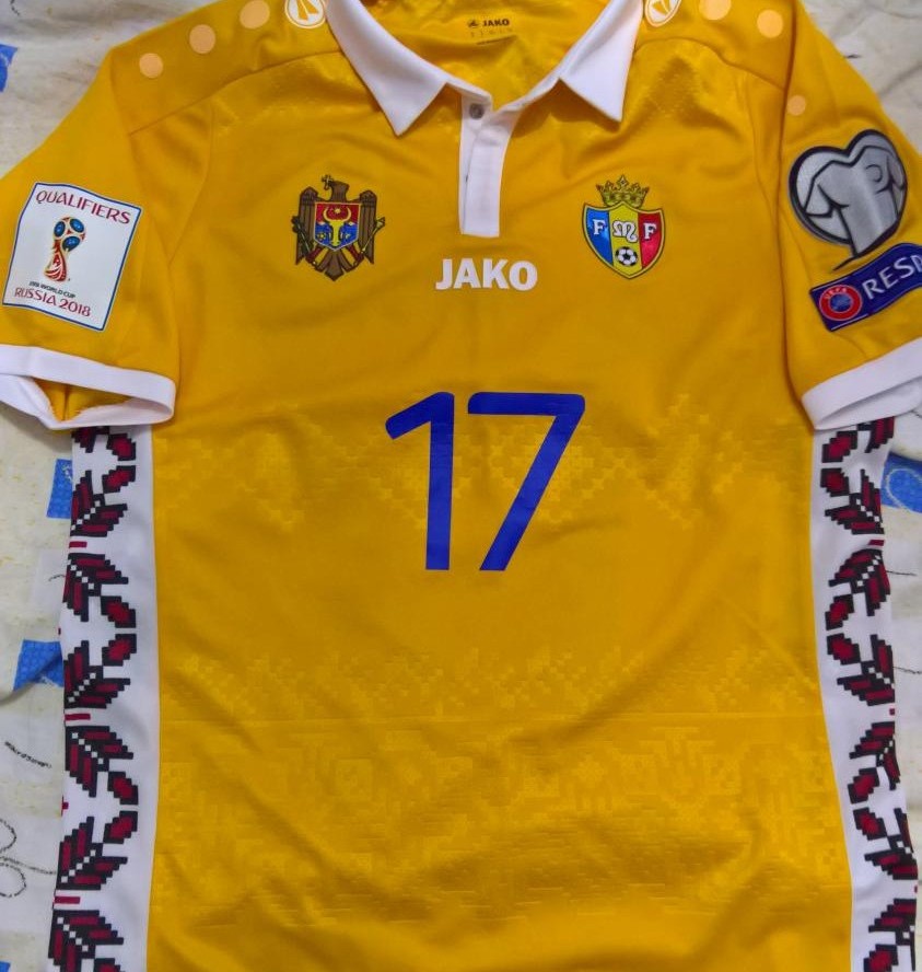 maillot moldavie exterieur 2016-2017 pas cher