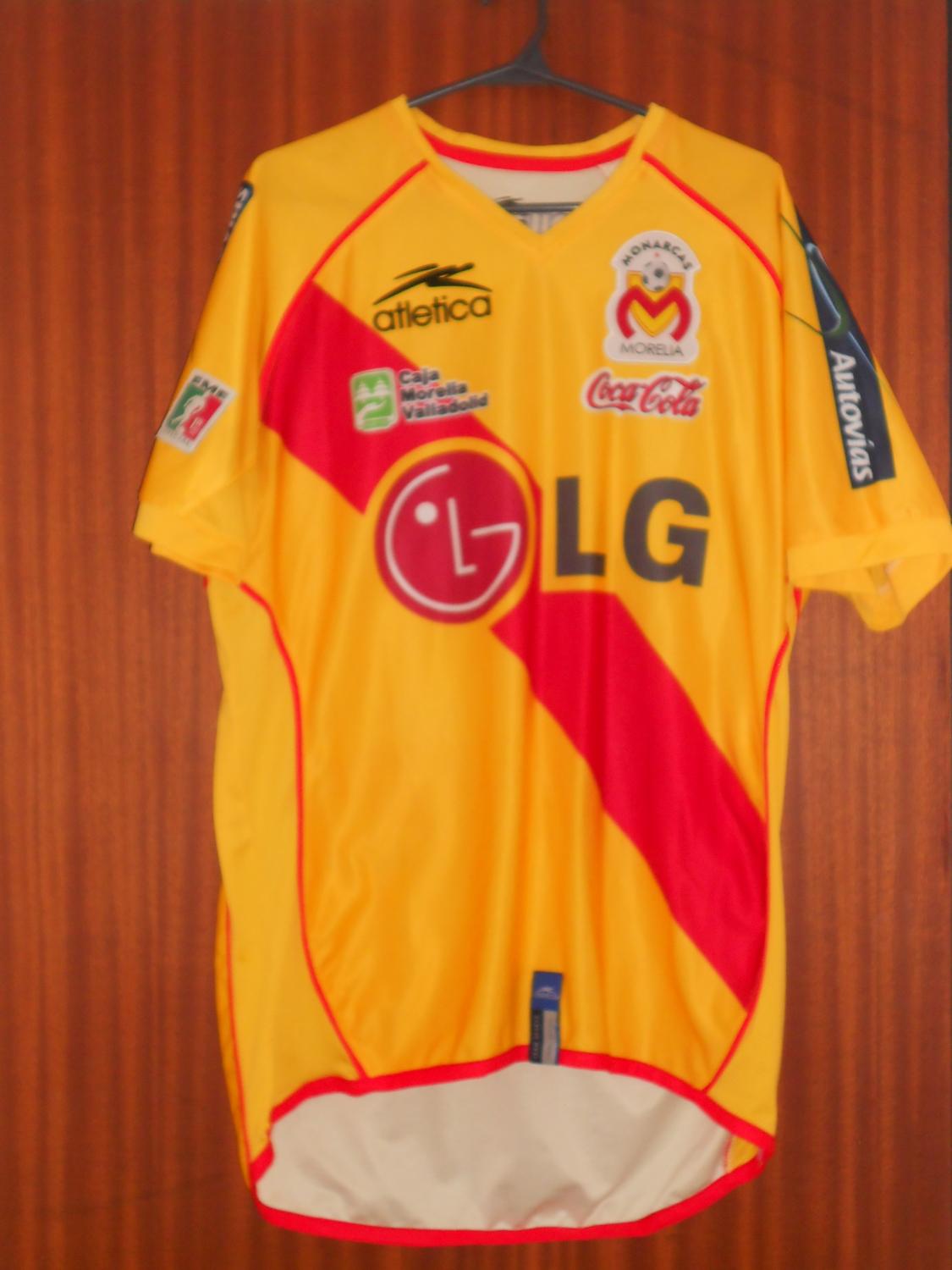 maillot monarcas morelia domicile 2008-2009 pas cher