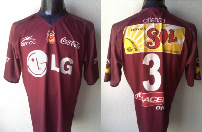 maillot monarcas morelia exterieur 2007-2008 pas cher