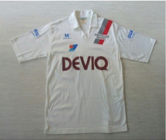 maillot montpellier hsc domicile 1988-1989 pas cher