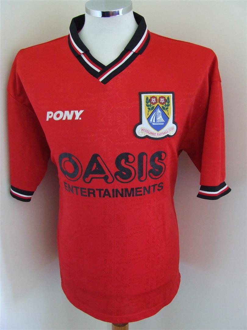 maillot morecambe fc domicile 1997-1998 pas cher