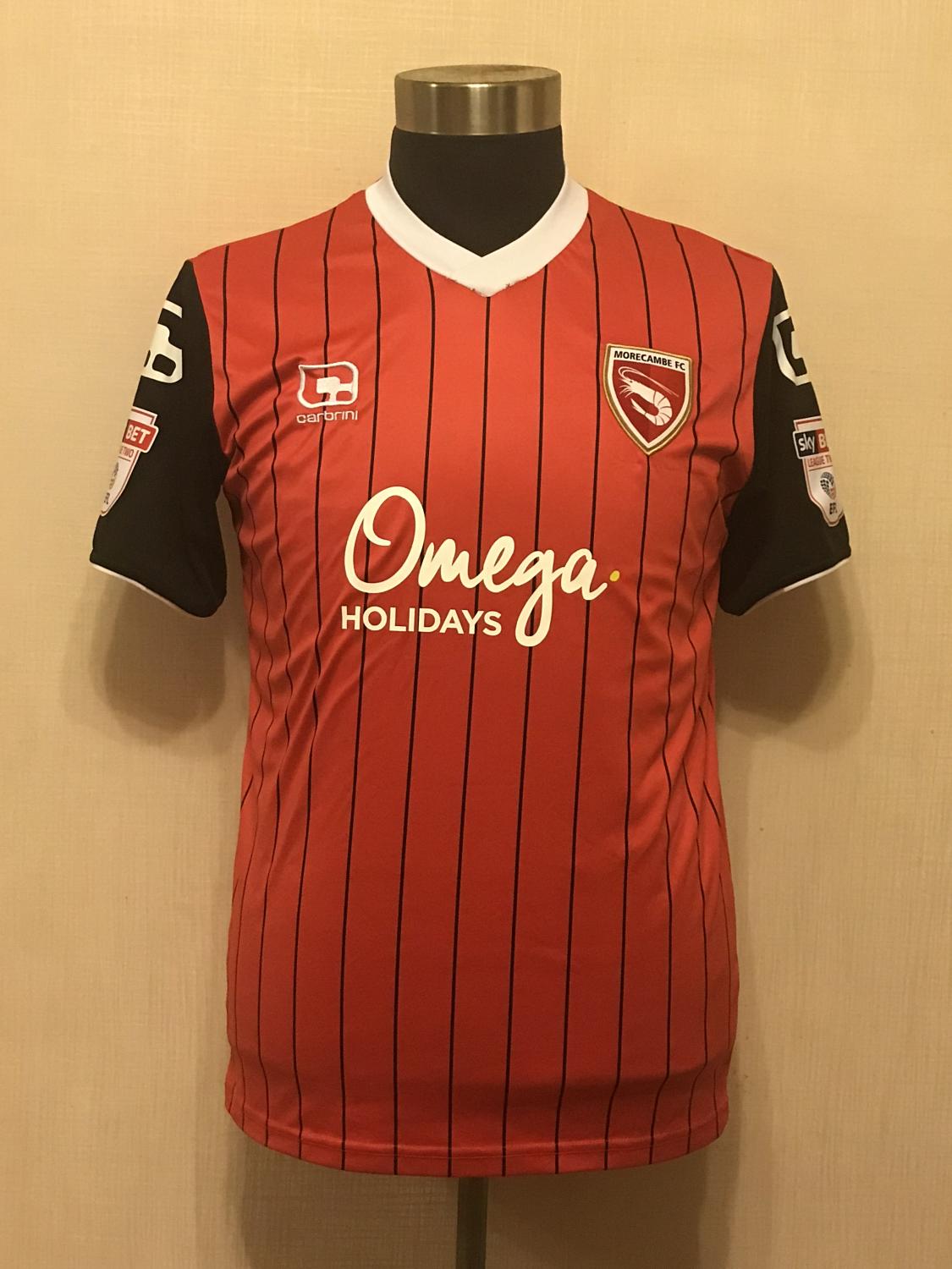 maillot morecambe fc domicile 2016-2017 pas cher