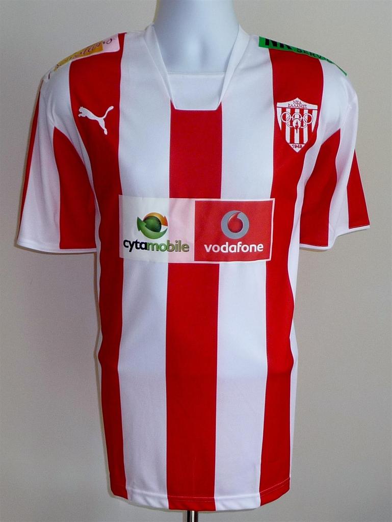 maillot nea salamina domicile 2010-2011 pas cher