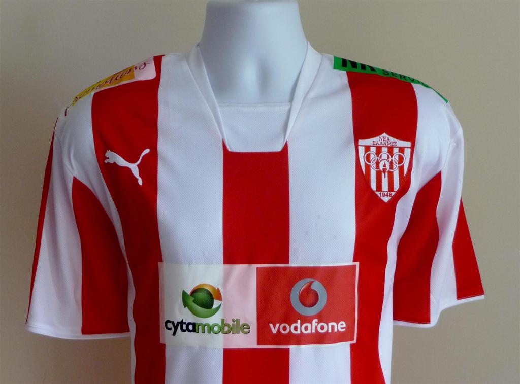 maillot nea salamina domicile 2010-2011 pas cher