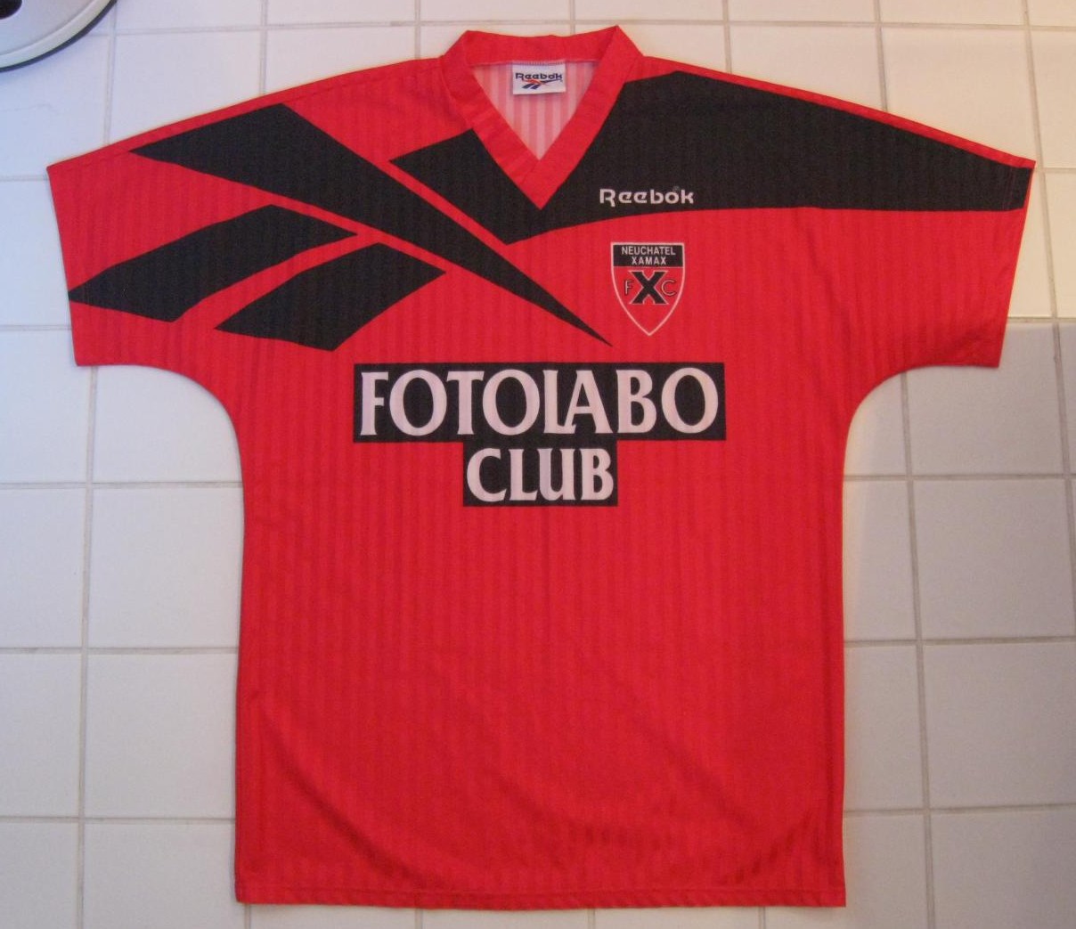 maillot neuchatel xamax domicile 1993-1994 pas cher