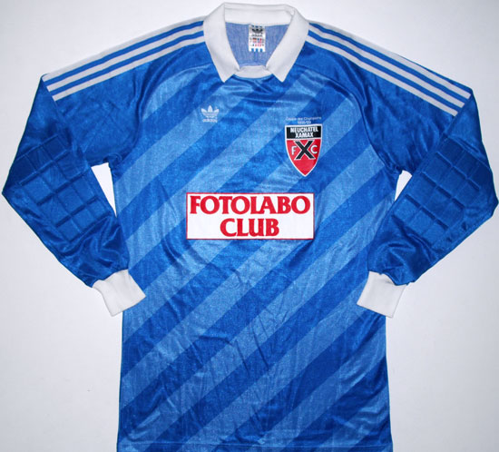 maillot neuchatel xamax gardien 1988-1989 pas cher