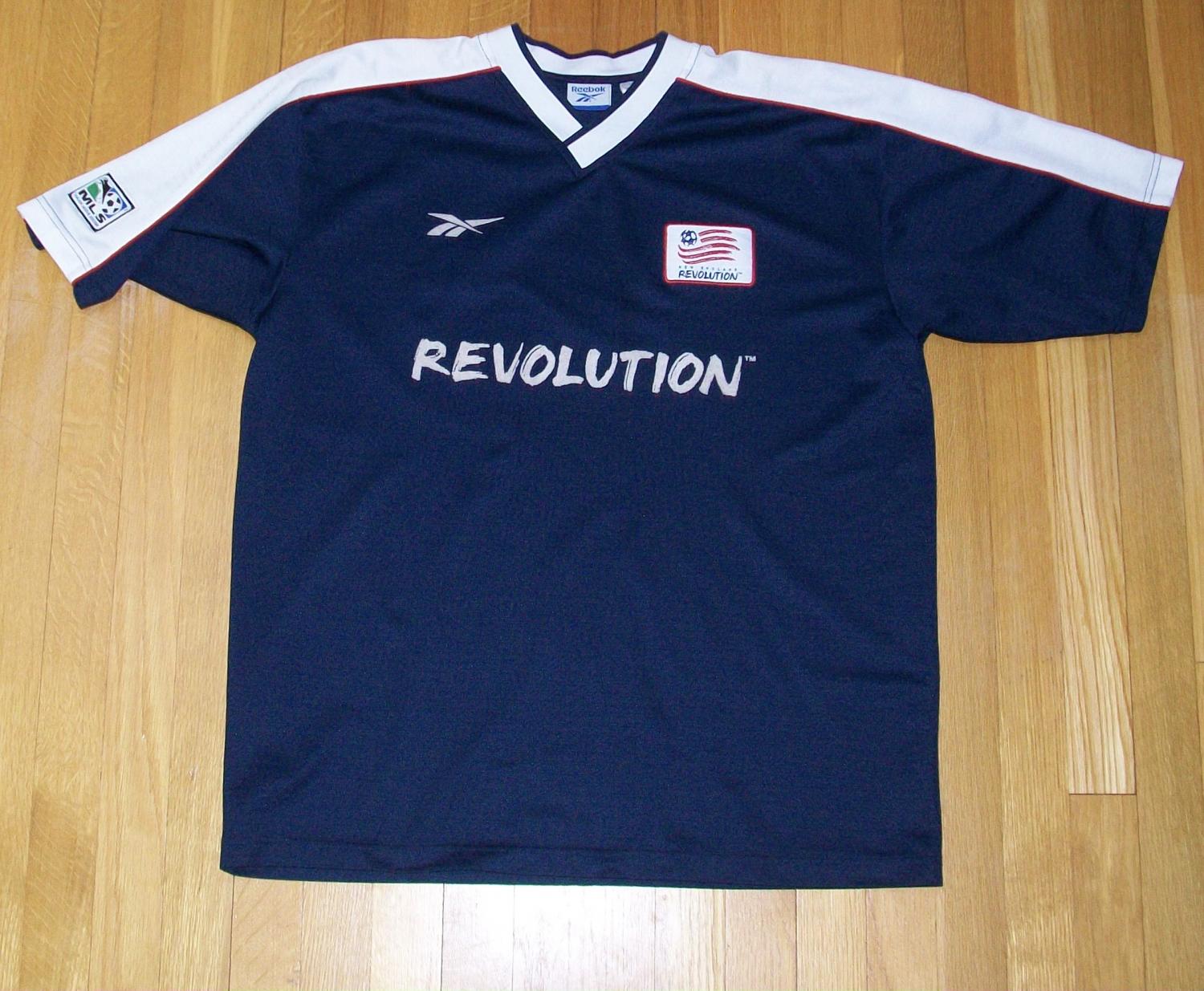 maillot new england revolution domicile 1999 rétro