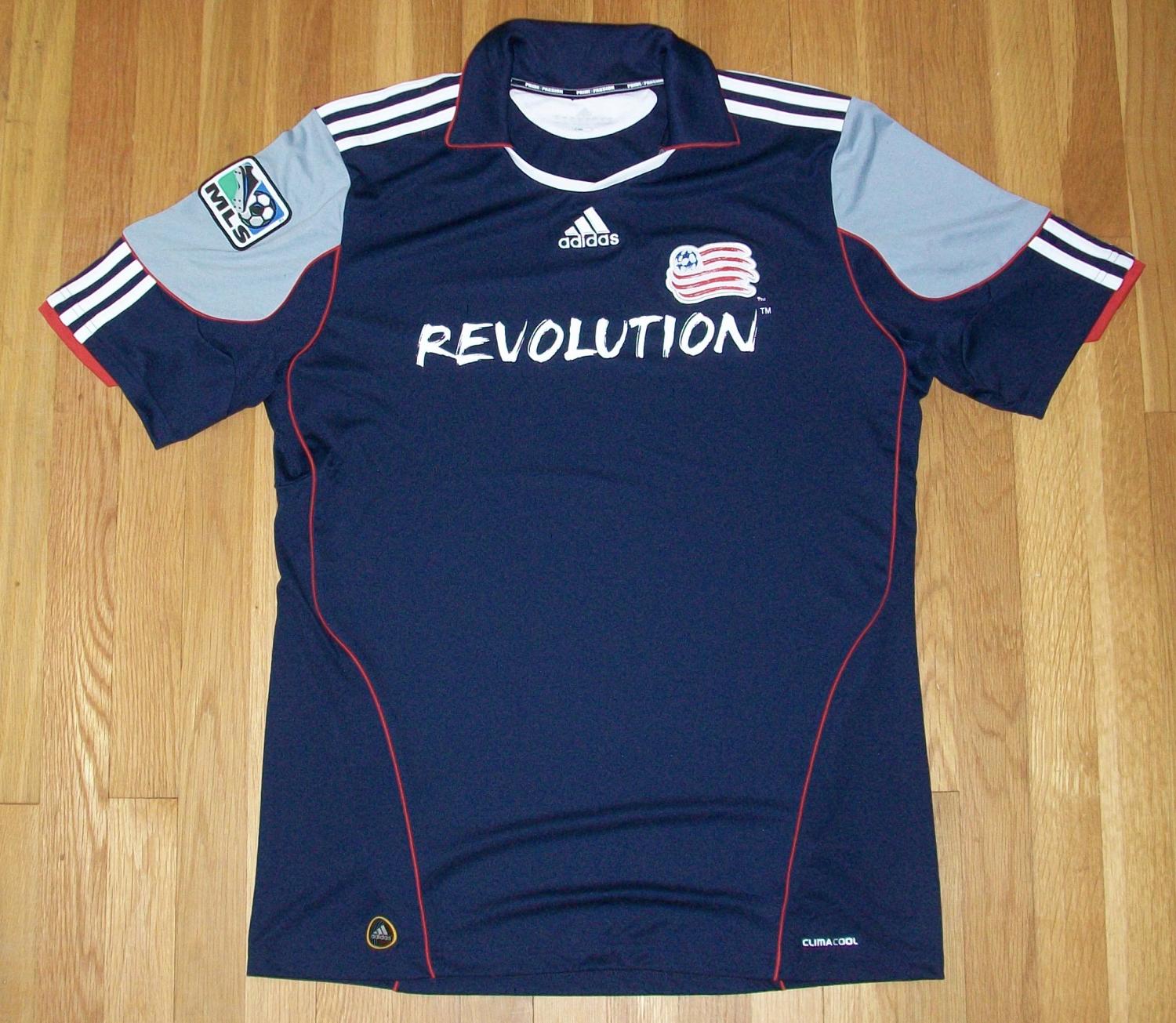 maillot new england revolution domicile 2010-2011 rétro