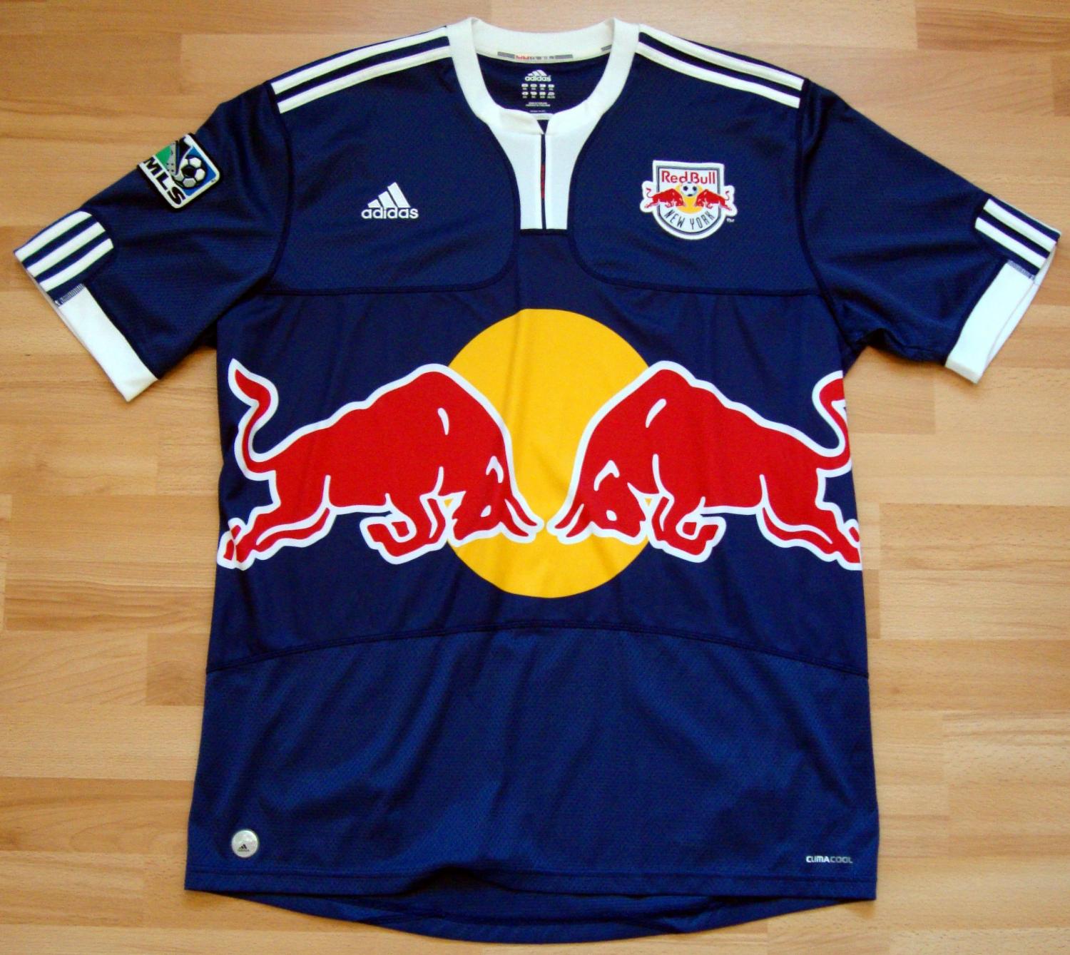 maillot new york red bulls exterieur 2009-2011 rétro