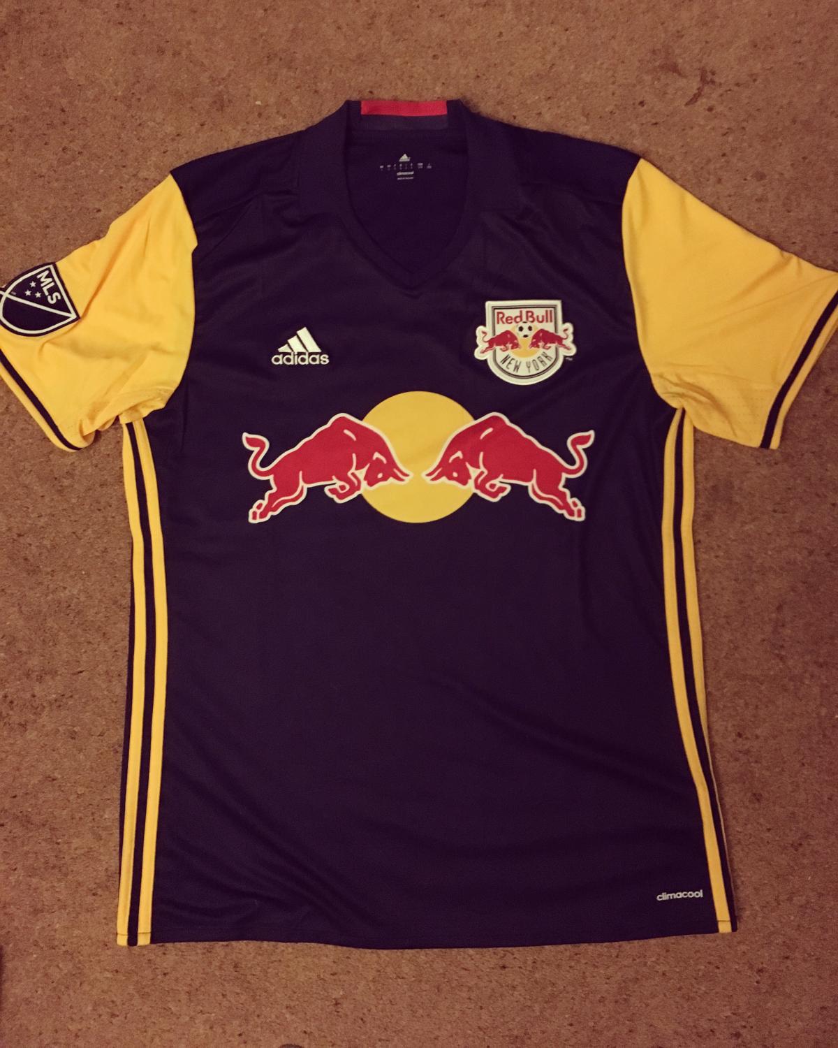 maillot new york red bulls exterieur 2016-2017 rétro