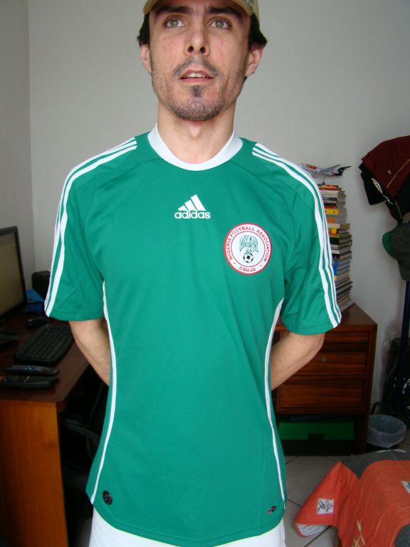maillot nigeria domicile 2007-2009 rétro