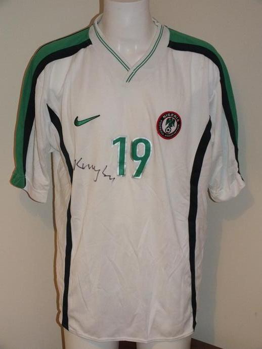 maillot nigeria exterieur 1999-2001 pas cher