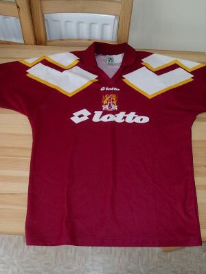 maillot northampton town fc domicile 1995-1996 rétro