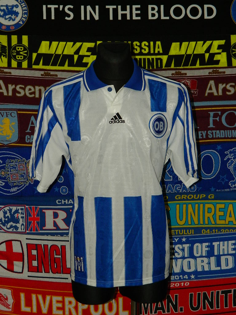 maillot odense boldklub domicile 1999-2000 rétro