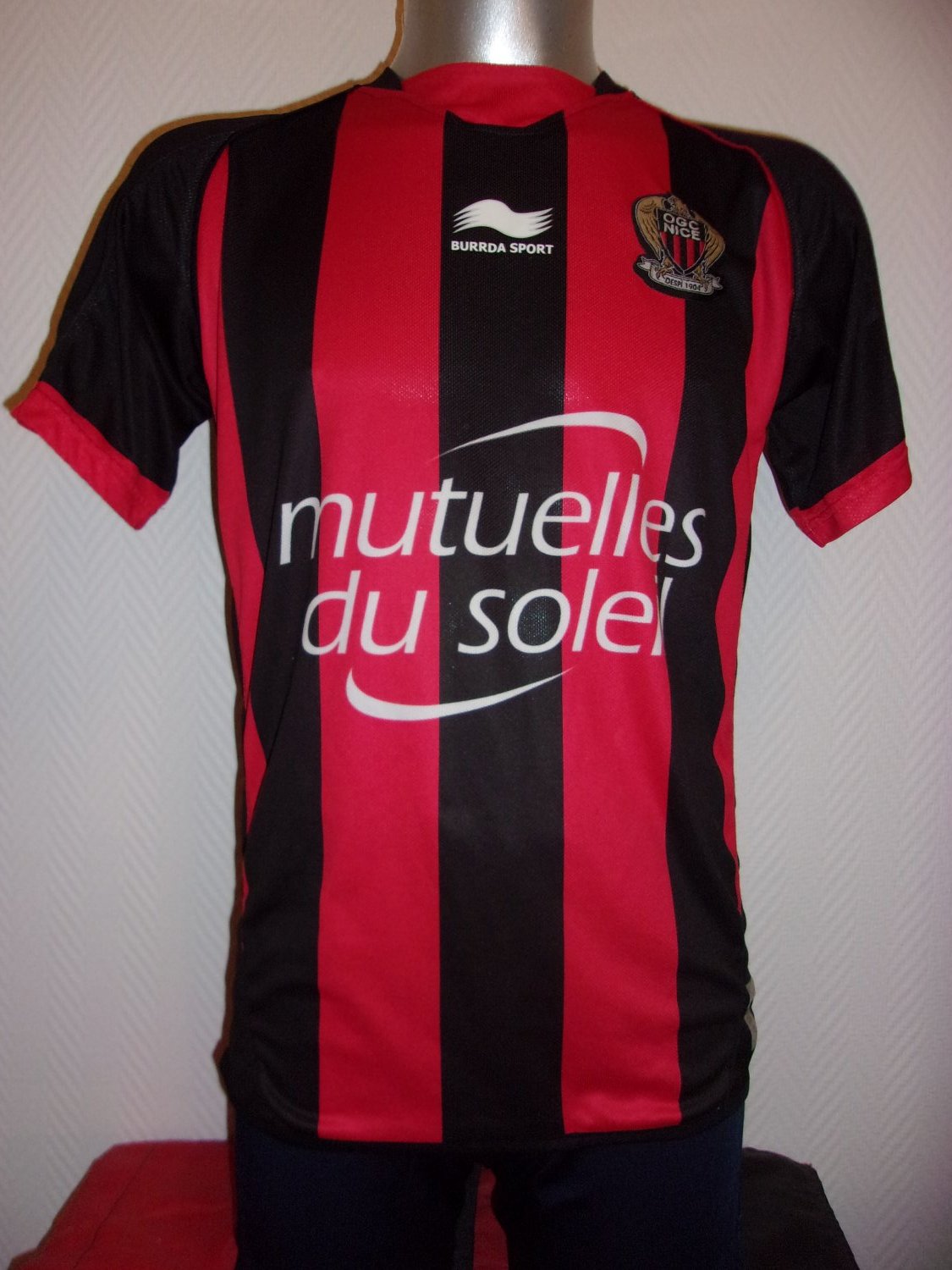 maillot ogc nice domicile 2013-2014 rétro