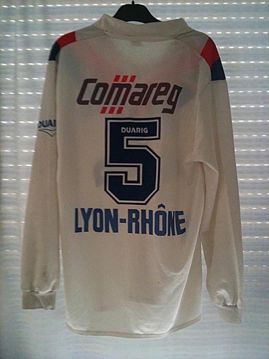 maillot ol domicile 1992-1993 rétro maillot ol domicile 1992-1993 rétro