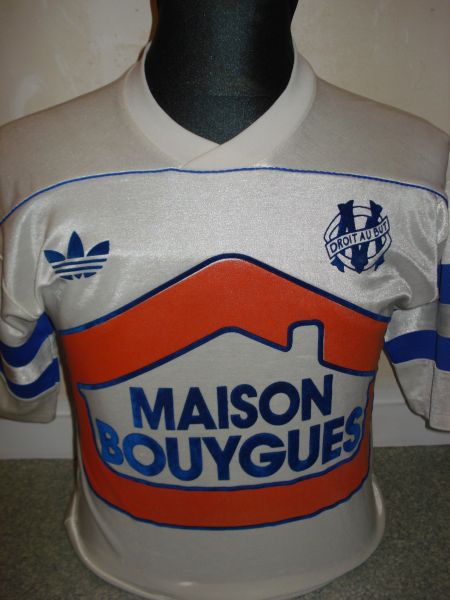 maillot om domicile 1987-1988 pas cher