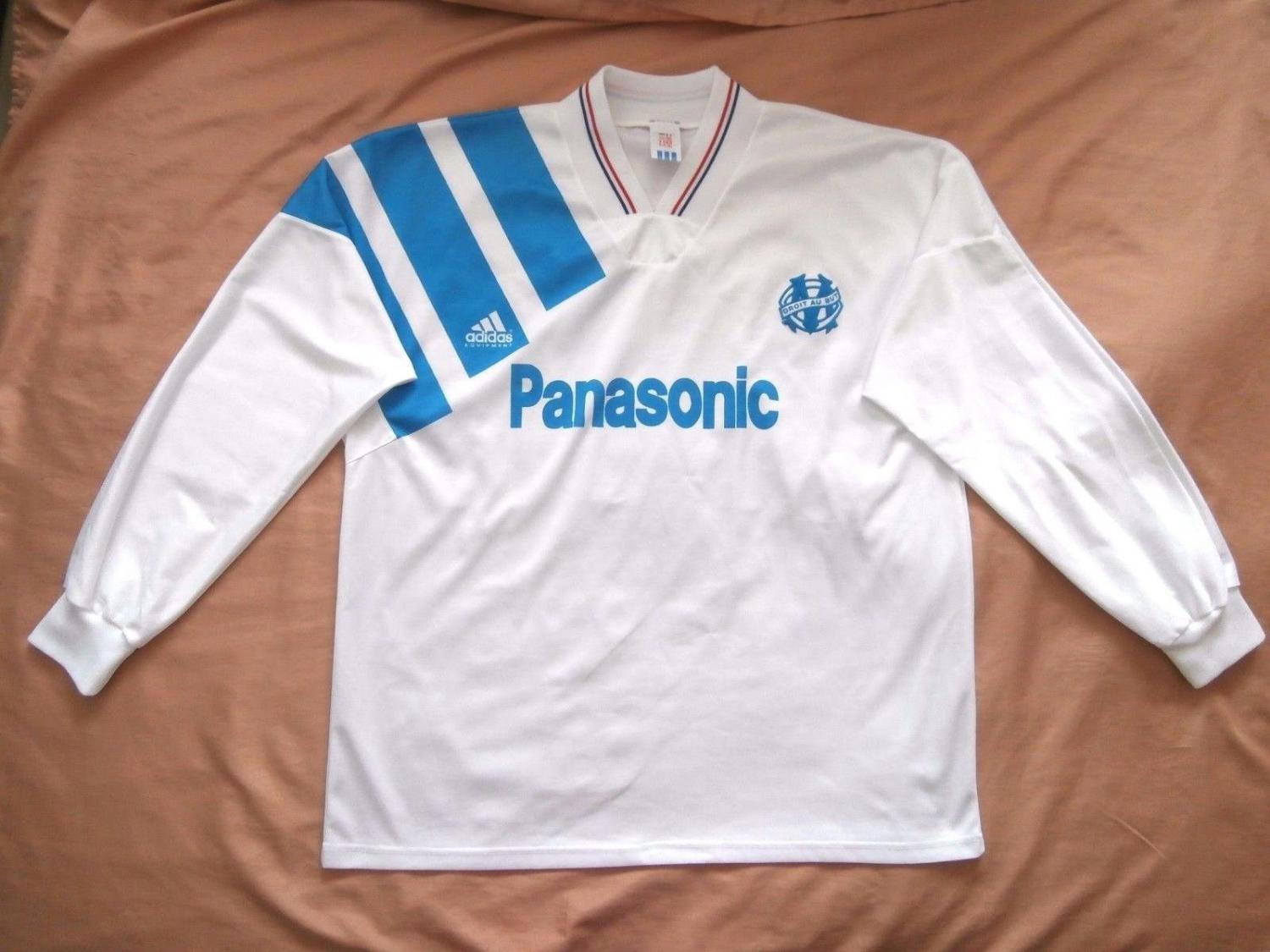 maillot om domicile 1992-1993 rétro