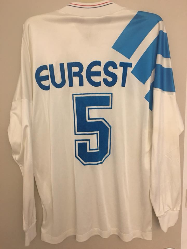 maillot om domicile 1993-1994 rétro maillot om domicile 1993-1994 rétro