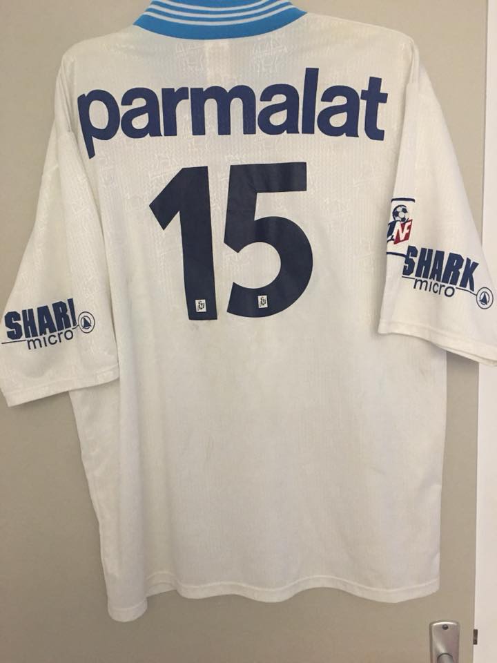 maillot om domicile 1996-1997 rétro maillot om domicile 1996-1997 rétro