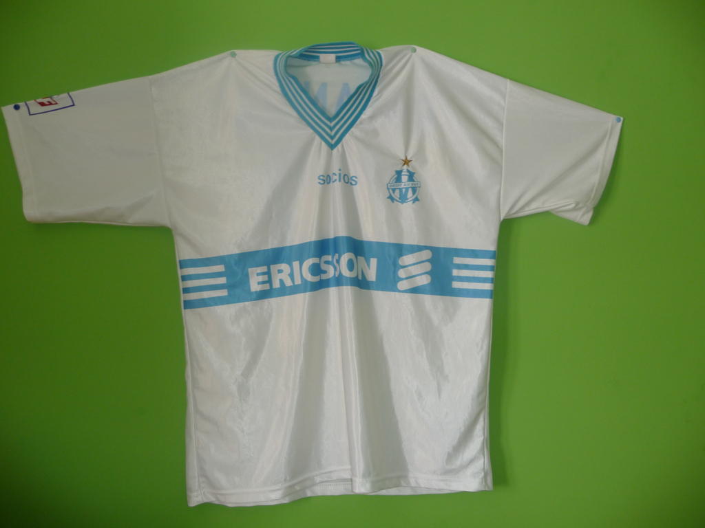 maillot om domicile 1997-1998 pas cher