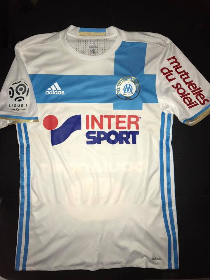 maillot om domicile 2016-2017 rétro