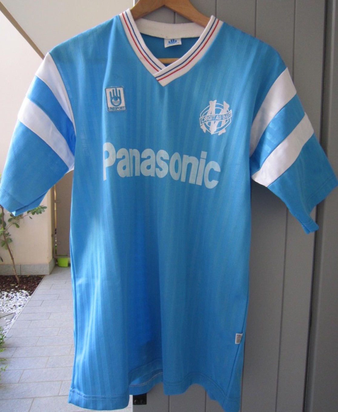 maillot om exterieur 1989-1991 rétro