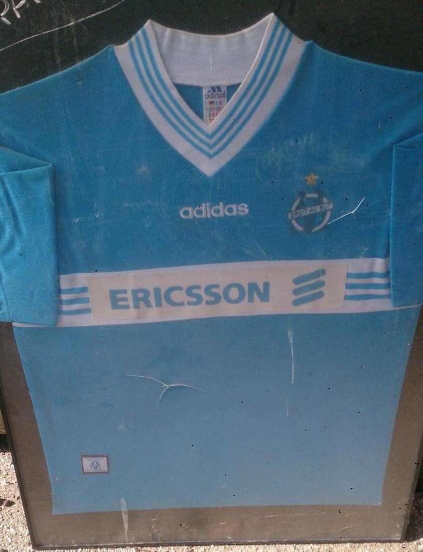 maillot om exterieur 1997-1998 pas cher
