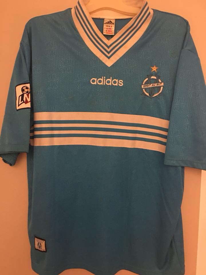maillot om exterieur 1997-1998 rétro