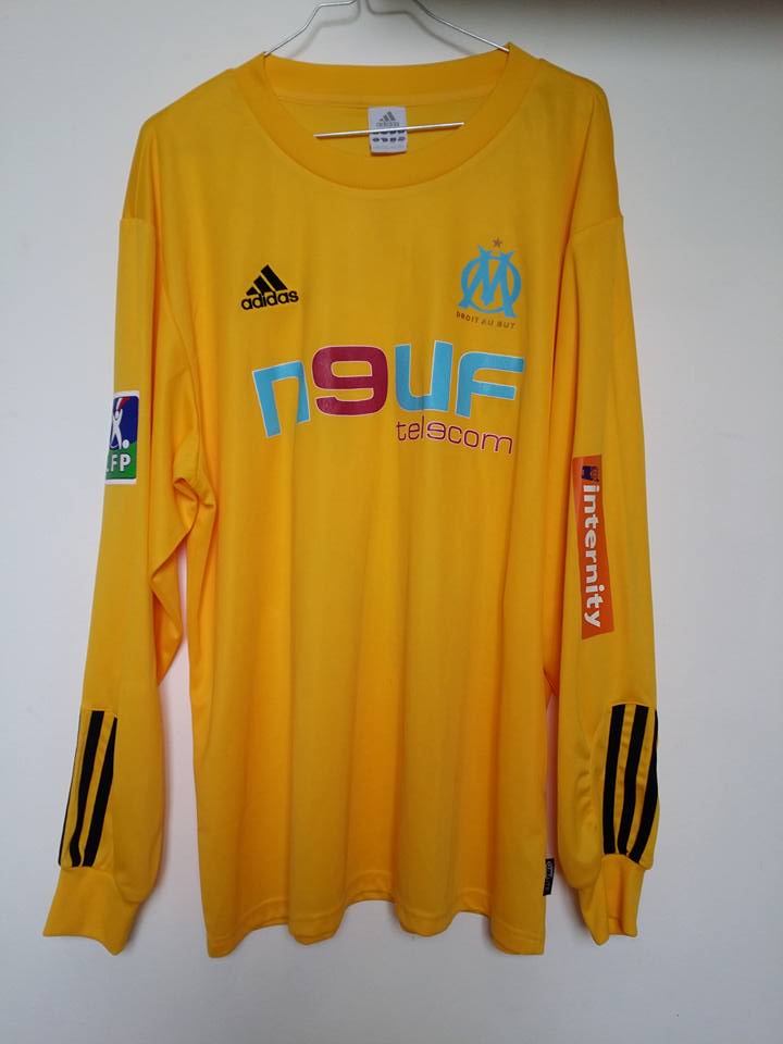 maillot om gardien 2004-2005 rétro
