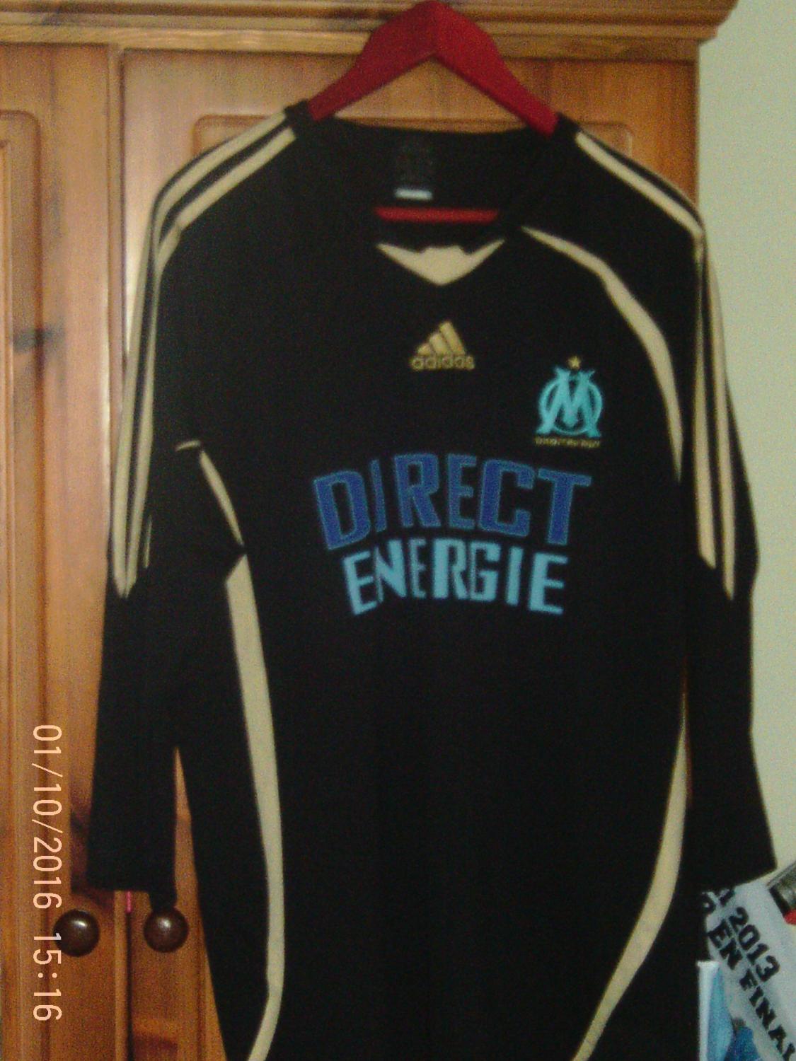 maillot om gardien 2008-2009 pas cher