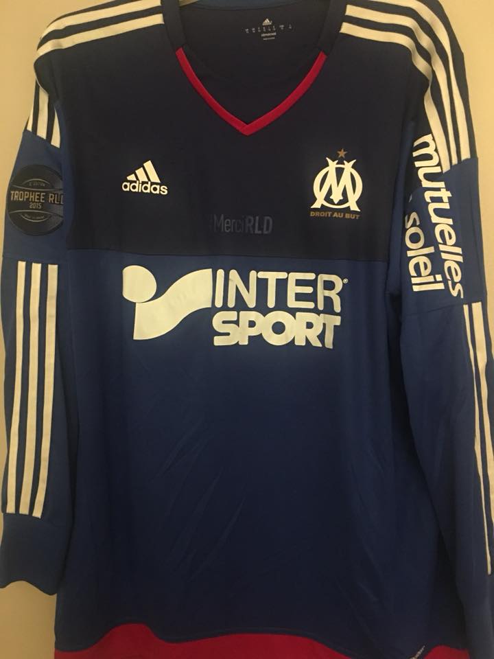 maillot om gardien 2015-2016 pas cher