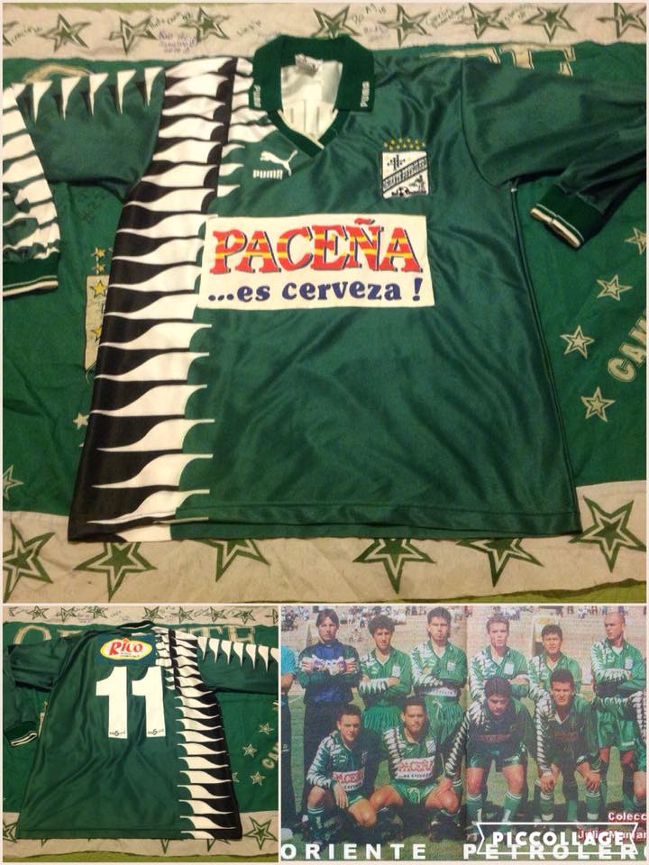 maillot oriente petrolero domicile 1996 pas cher