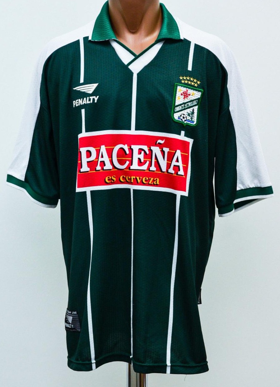 maillot oriente petrolero domicile 2001 rétro