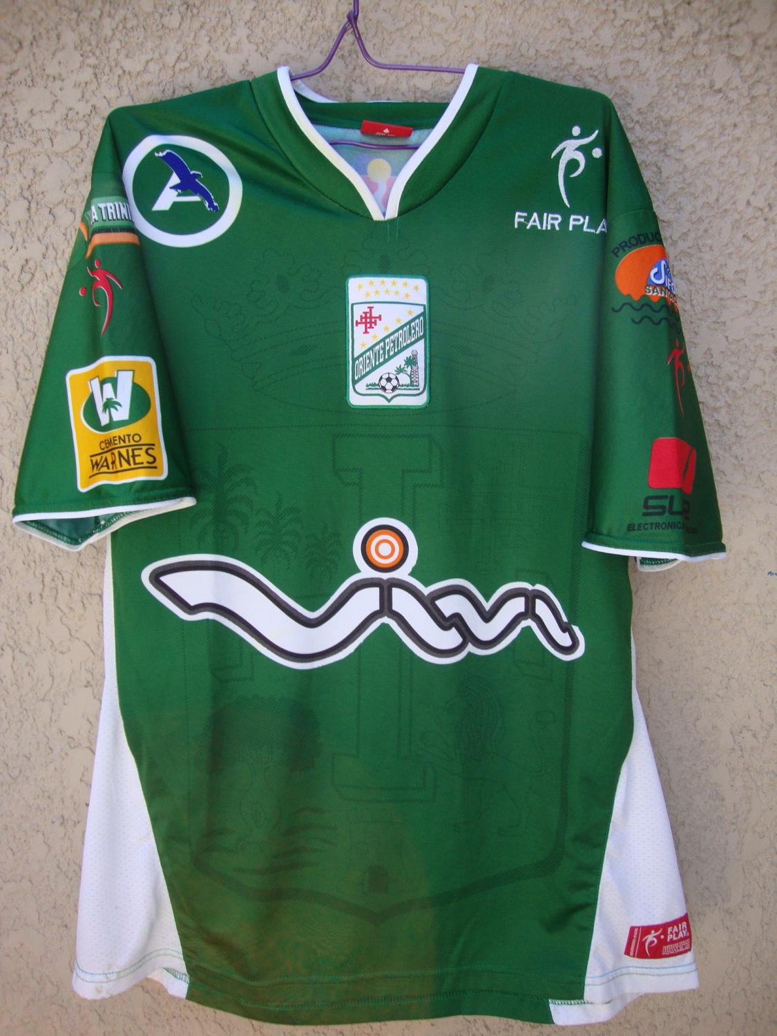 maillot oriente petrolero domicile 2011 rétro