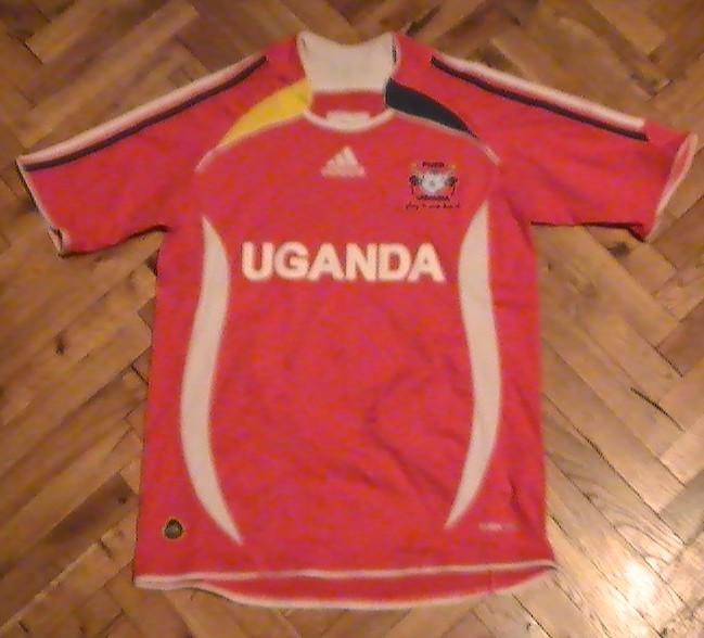 maillot ouganda exterieur 2008-2009 rétro