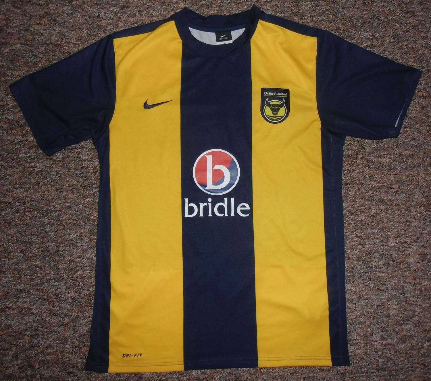 maillot oxford united fc domicile 2010-2011 pas cher