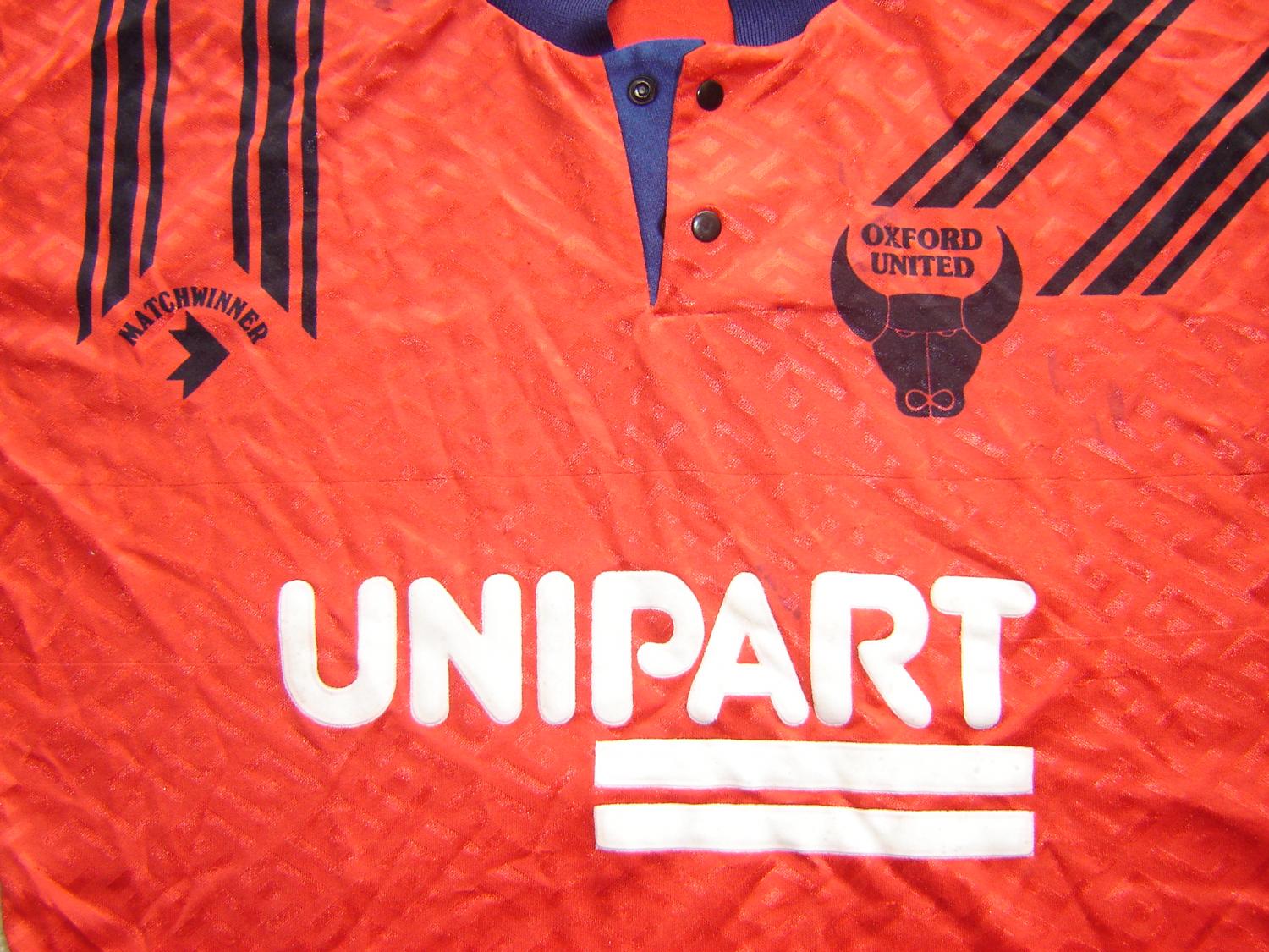 maillot oxford united fc exterieur 1991-1993 pas cher maillot oxford united fc exterieur 1991-1993 pas cher